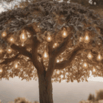 cómo decorar un árbol seco