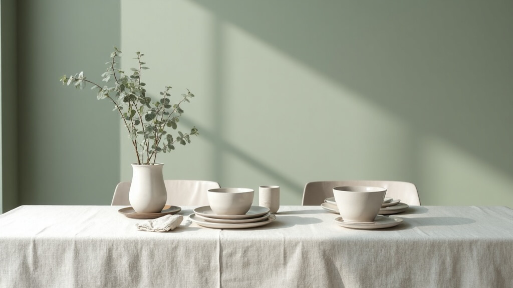 +44 fotos e ideas sobre qué colores combinan con verde: inspiración y armonía para vestir tus espacios 18 Comedor con verde y gris: combinación equilibrada y contemporánea