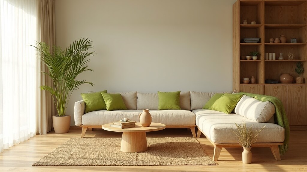 Colores que combinan con el verde lima: ideas frescas y luminosas para tu casa 7 Materiales para acompañar el verde lima