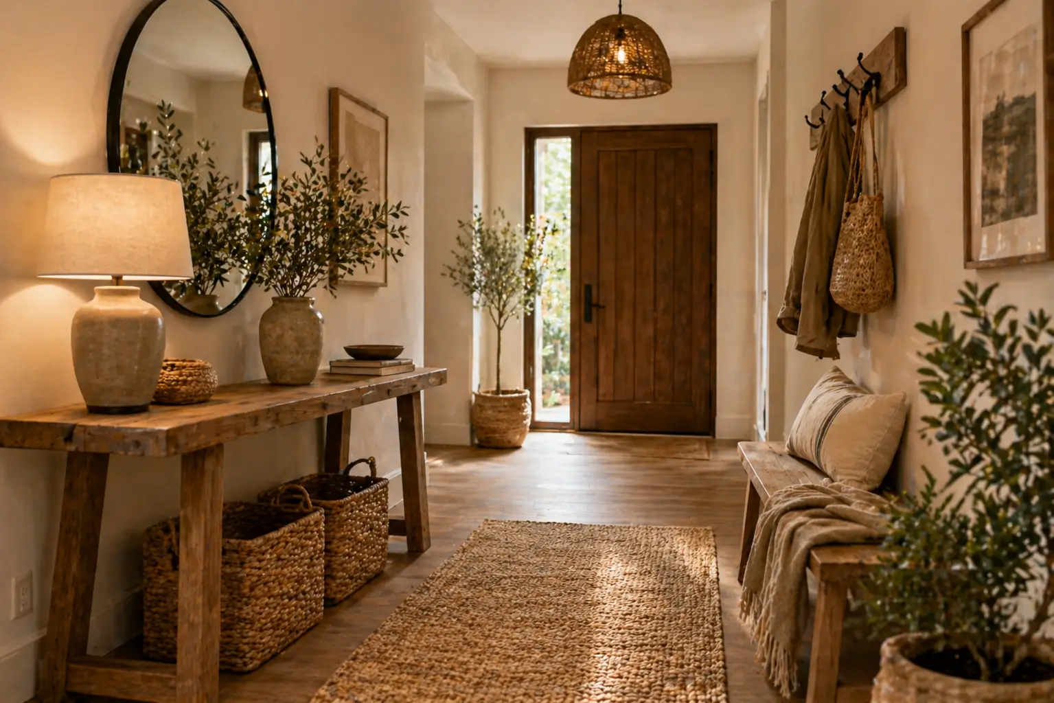 Cómo decorar el recibidor de casa, grande o pequeño: ideas que transforman tu entrada